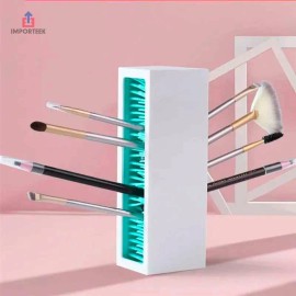 Organizador Exhibidor Base Porta Brochas Maquillaje Cosmetic
