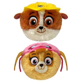 TY Skye and Rubble Bouncer 2-Piece Set – Soft Plush Toy for Kids – Cuddly, Collectible, Stuffed Plushies – Bounce Plush Toy, Cuddly Gift for Boys & Girls