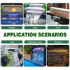 Waterfall Pool Fountain, LONGRUN Waterfall Spillway for Koi Ponds -