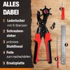 Hole Punch for Leather [Complete Set], Hole Punch, Leather Tool,