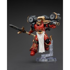 Pipigirl JoyToy Warhammer 40K Genuine License 1:18 Action Figure, Blood Angels Dawnbreaker Cohort Dawnbreaker Champion, Space Marine, 4.80IN Collectible Action Figures Kits