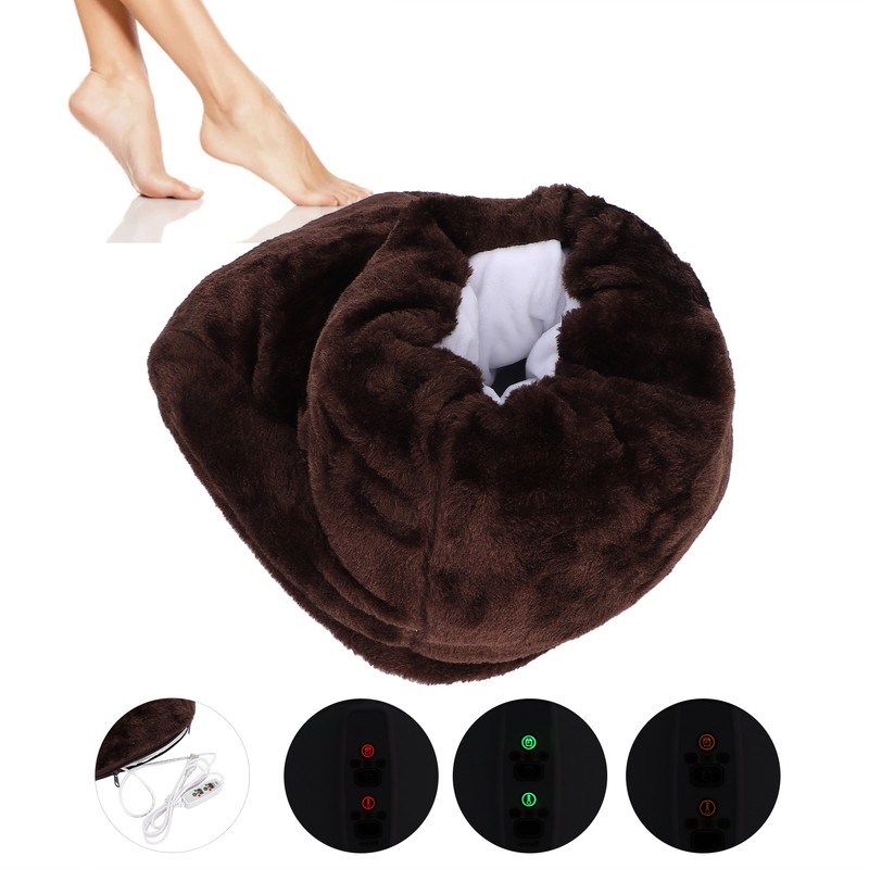 Electric Heated Foot Warmer USB Foot Heat Therapy Wrap Adjustable