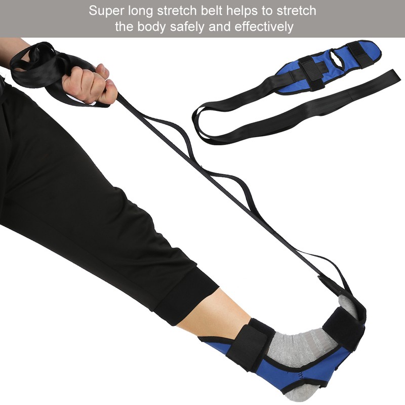 Professional Stretching Belt Yoga Pilates Leg Strap Rehabilitation Belt Fitness