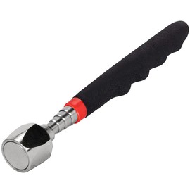 QaaJaa Pickup Tool, Magnetic Rod, Strong Magnet, Suction Strength: 16.5 lbs (7.5 kg), Portable, Telescopic, Length 7.1 - 30.3 inches (18 - 77 cm), Adjustable