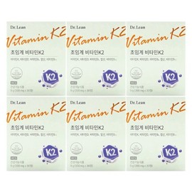 Dr. Lin 닥터린 초임계 비타민K2 300mg x 30정 x 6박스 /An Dr. Lean Supercritical Vitamin K2 300mg x 30 tablets x 6 boxes / An