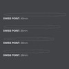 Target Darts Swiss Points, Smooth Swiss Point Dart Tips (Pack