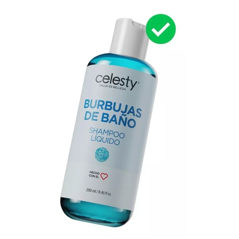 Celesty Burbujas De Baño, Tina, Jacuzzi (espuma Abundante) 250ml