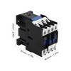 AC Contactor 18A 3 Pole Normally Open Silver Contact DIN
