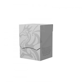 Arcane Tinmen Dragon Shield Deck Shell Deck Box, Ashen White