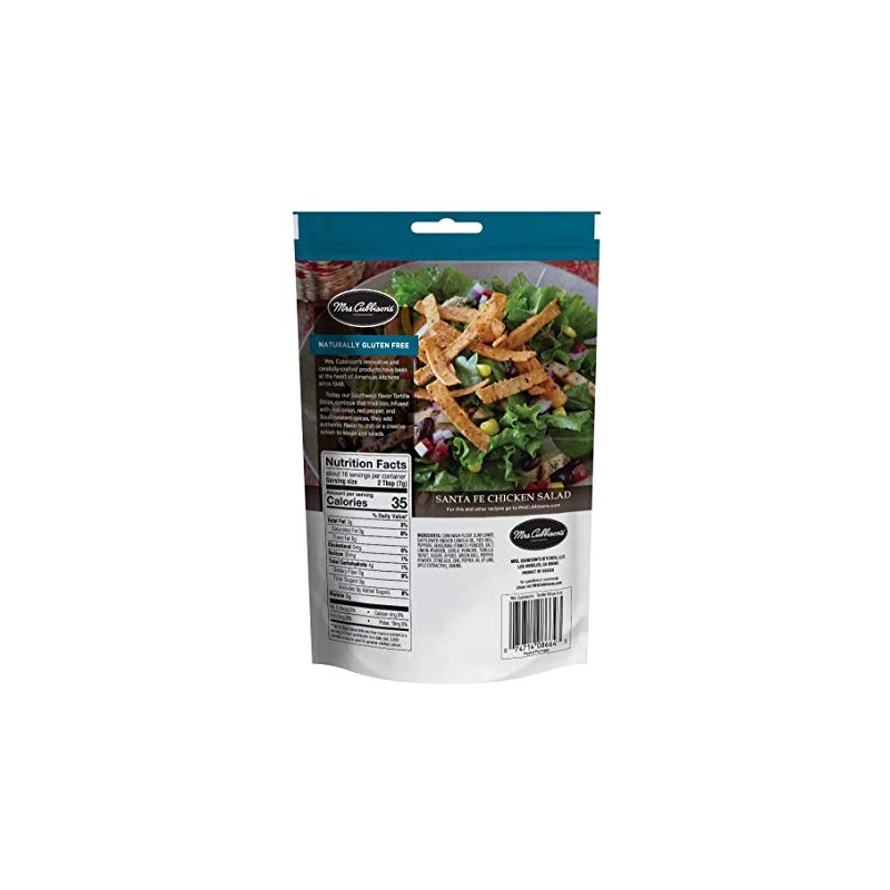Mrs. Cubbison's Tortilla Strips - Santa Fe Style, Great for