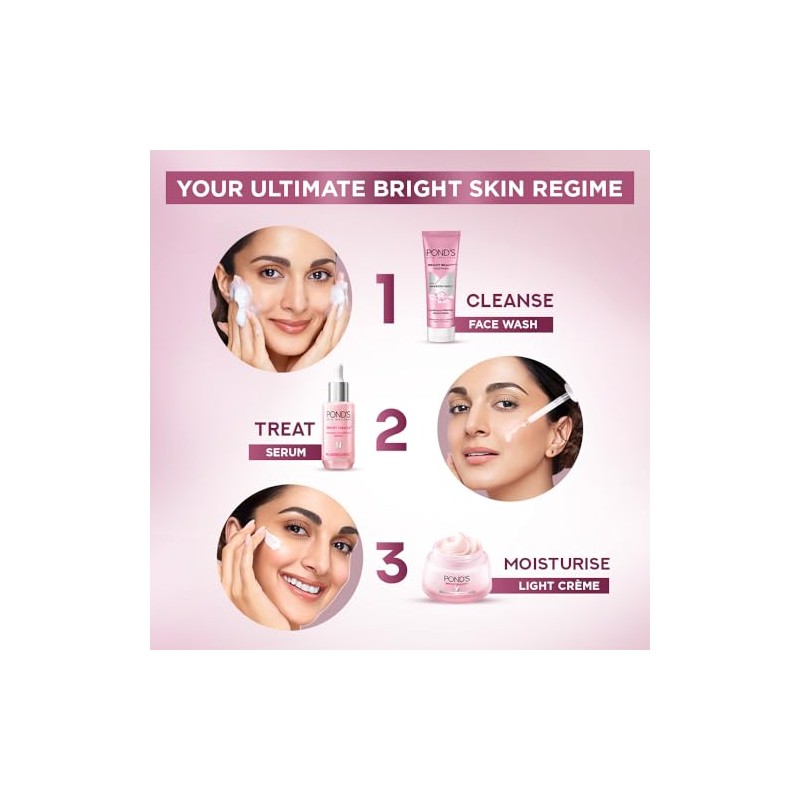 "Pond's Suero Bright Beauty con complejo de glutamato-niacinamida al 12%,