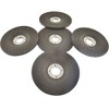 4 1/2" Depressed/Dished Centre Metal Grinding Disc Stainless Steel AT850_5Pk