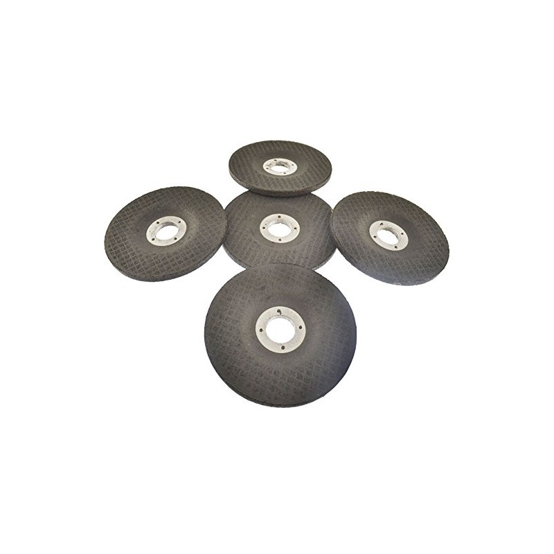 4 1/2" Depressed/Dished Centre Metal Grinding Disc Stainless Steel AT850_5Pk
