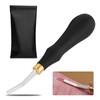 DIUDUS Pro Detail Rougher, Leather Roughing Tool Roughing Leather Craft