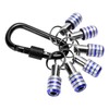 LUEXBOX 1/4 Inch Keychain, Hex Screwdriver Extension Bar, Quick Change