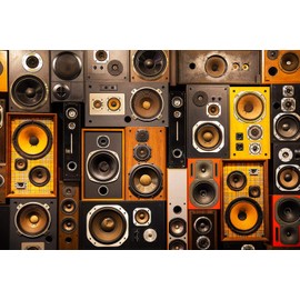 Classic Rock Music Puzzle for Adults and Kids | Difficult 1000 Piece Jigsaw Puzzle Toy | Audio Surround Sound Systems Theme | Fun Quarantine Gift | Interactive Brain Teaser Challenge for Game Night