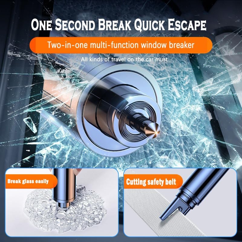 Window Breaker Seatbelt Cutter Hammerdex Car Automotive Emergency Escape Survival