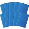 A4 Bantex A4 Rubber Portfolio Folder - Blue (Pack of