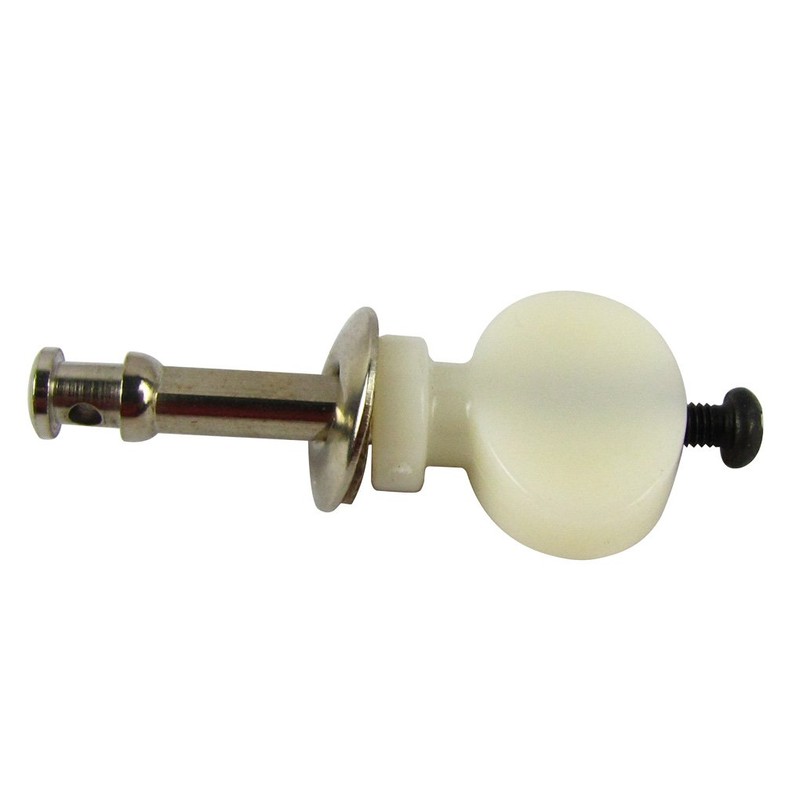 FLEOR White Ukulele Tuning Pegs Pin Machines Tuners Pack of