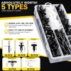 moveland Fender Flare Clips for Jeep Wrangler - 5 Size