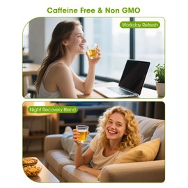 MQUPIN Dandelion Wolfberry Tea Bags 150g(5g x 30 count), Chrysanthemum, Cassia Combination Herbal Infusion Tea Bags, Caffeine Free, Unbleached & Biodegradable