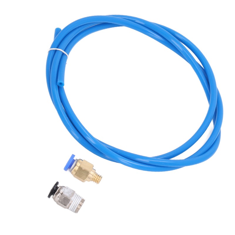 5PCS PTFE Tubes with 20PCS Pneumatic Fittings PC4‑M6 PC4‑M10 for