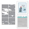 Spellbinders STN-088 Uncharted Waters Stencil from The Fair Winds Collection