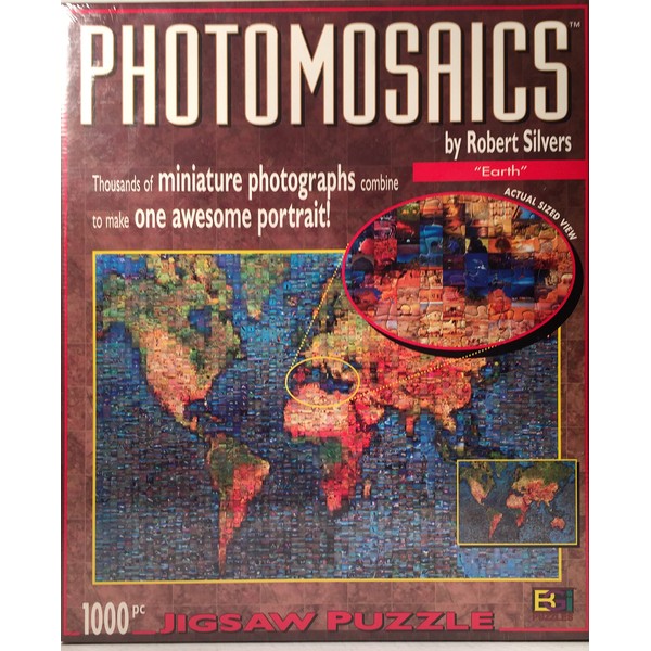 Photomosaic Earth Jigsaw Puzzle 1000pc