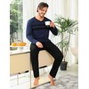 Nieery Men's Pyjamas Sets Cotton Men's Loungewear Set, Breathable and