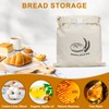 Beeswax Bread Bags for Sourdough Storage, 2 Packs Reusable Containers