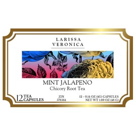 Mint Jalapeno Chicory Root Tea (Single Serve K-Cup Pods) (12 pods, ZIN: 578564) - 3 Pack