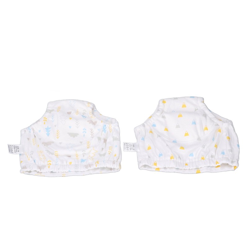 2PCS Toddler Training Pants Pure Cotton Reusable Baby Training Underwear