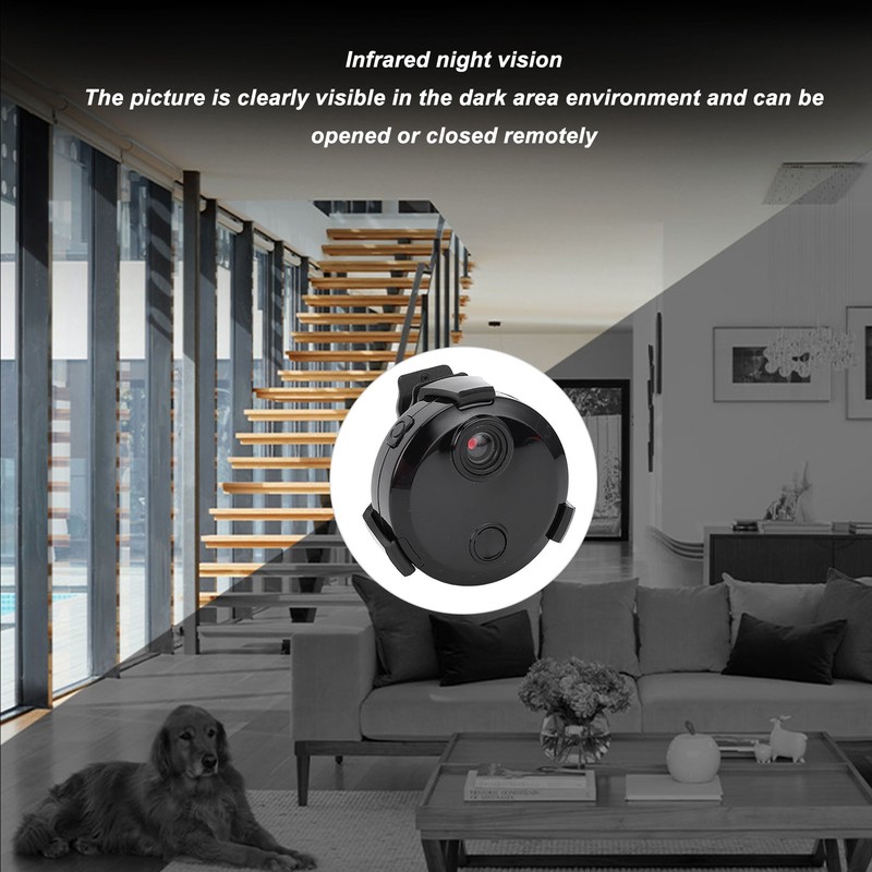 Wireless Mini Security Camera HD 1080P Infrared Night Vision Remote