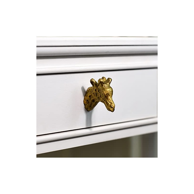 Melody Maison Antique Gold Giraffe Drawer Knob