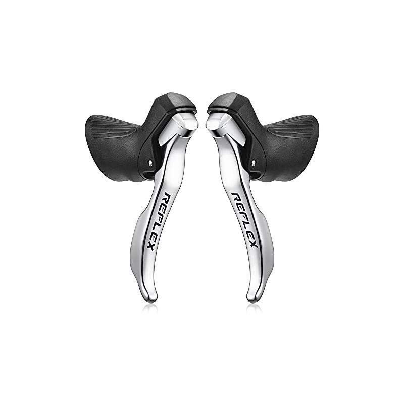 SENSAH Silver Road Bike Shifters /2X8/2X9/2X10/2X11 Speed Lever Brake Bicycle