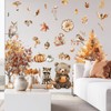 FYSUIMU 8 Sheet Fall Woodland Animal Wall Decals Autumn Forest