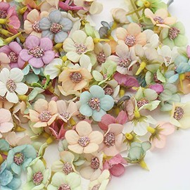 Sweetimes Fake Flower Parts, Artificial Flowers, DIY Crafts, Handmade, Crafts, Plenty of Use, 50 Pieces Set, 142 (SetD)