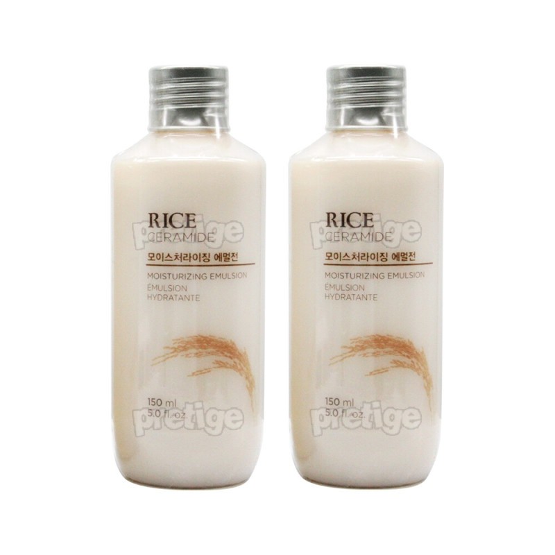 The Face Shop Rice & Ceramide Emulsion 150mlx2 / 더페이스샵