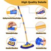 anngrowy 56.7" Car Wash Brush Mop Kit Mitt Sponge with