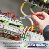 Amartisan 15-Piece Magnetic Screwdrivers Set, 5 Phillips Slotted Tips and