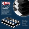 Anley Rip-Proof Double Sided Thin Blue Line USA Flag 3x5