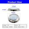 SMIXCTEK Marine Boat Dome Light, Dual Color 5.5" 12V LED