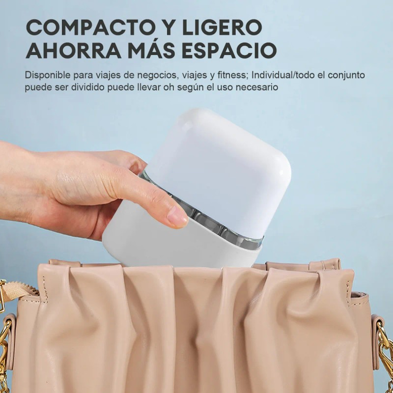 Botellas De Viaje De Set Articulos De Tocador Silicona 8pcs