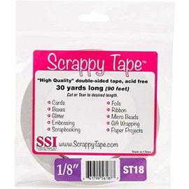 Scrappy Tape 1/8"X30 Yards-