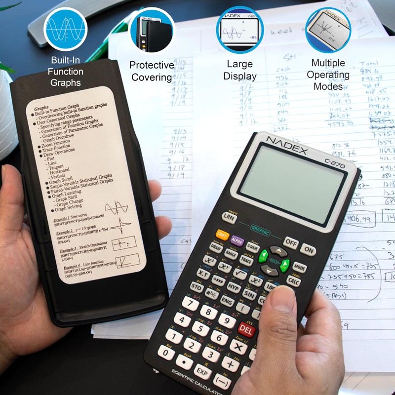 Scientific Calculator with Graph Functions for College and High School