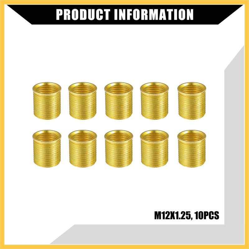 REPAIROCK Outer Universal Spark Plug Thread Repair Tools with M12x1.25