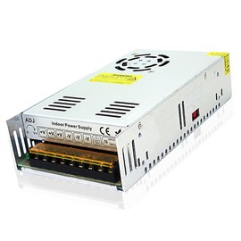 AC to DC Converter 24V 25A 600W Power Supply,Universal SMPS 110V/120V/220V AC to DC Converter Power Supply Transformer Driver Adapter for CCTV,RV,Pump,LED Strip (DC24V-25A-600W)