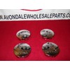 CHARGER CHALLENGER CHROME WHEEL CENTER CAPS MOPAR LOGO