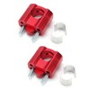 1 Pair of 22mm 28mm Bar Clamps Handlebar Risers for