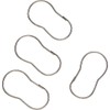 ZENITH/BATHWARE 90SS 12PK CHR Wire Shower Hook